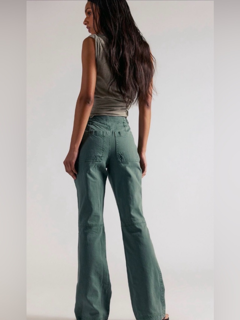 We the‎ Free Low-Rise Venus Bootcut Pants NWOT forest run - Picture 7 of 9